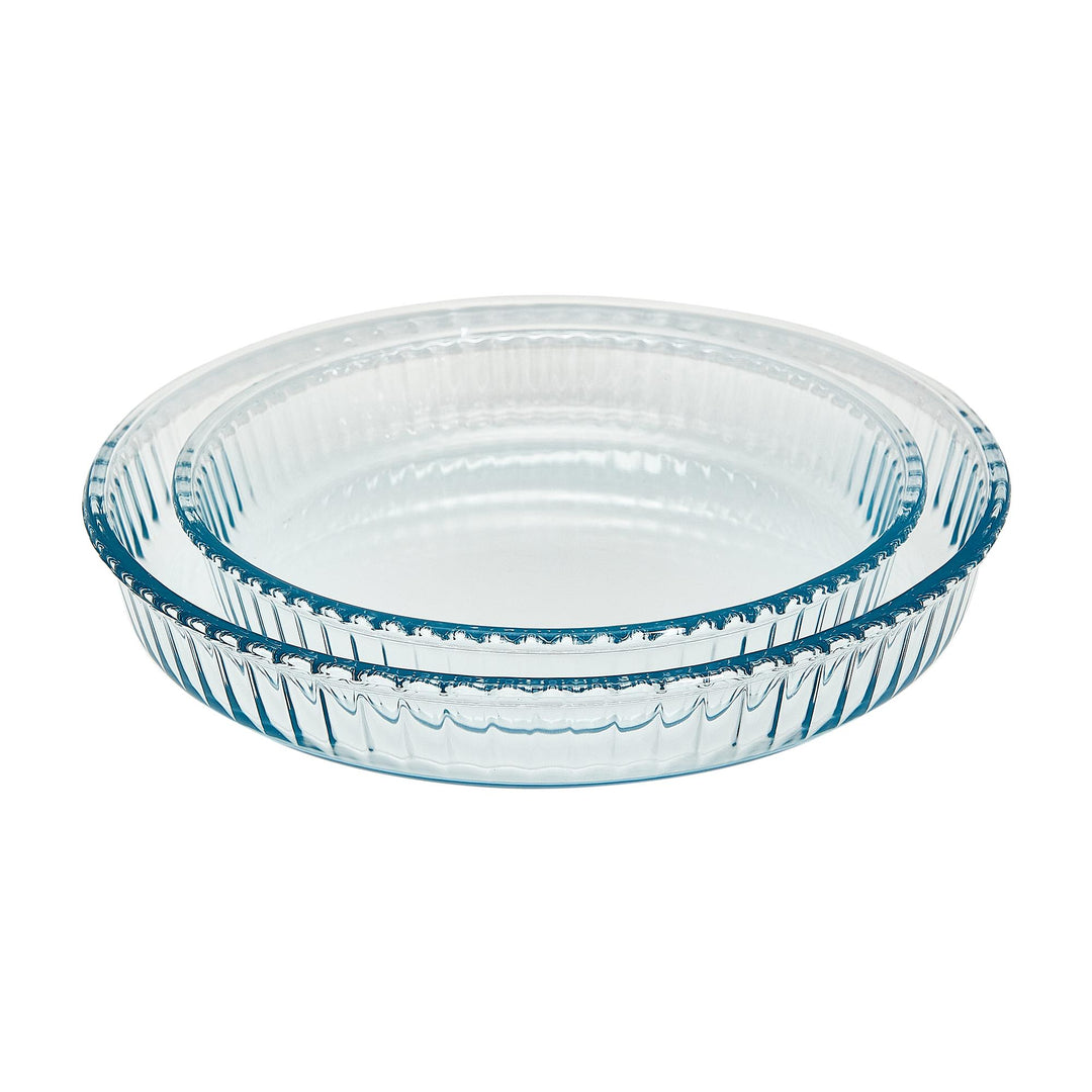Pasabahce Borcam ovenschaal rond 2 stuks – 2950 cc + 1720 cc