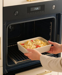 Vershoudbak vierkant | 1150 ml | keramische coating | Beige