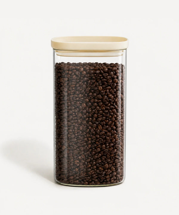 Quadro Glazen Voorraadpot 2000 ml | Borosilicaatglas | Luchtdicht