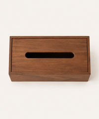 Acaciahouten Tissuebox Compact