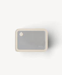 Vershoudbak rechthoekig | 820 ml | Beige-transparant