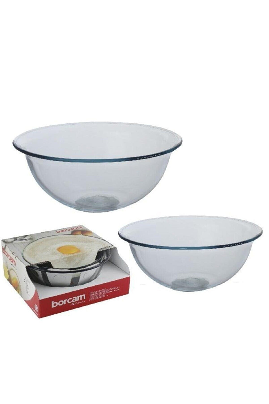 Pasabahce Borcam ovenschaal rond 2 stuks – (900+1900 ml)
