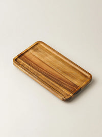 Acacia houten serveerplank op voet