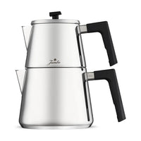 Jumbo Dynamic RVS theepot – 18/10 Roestvrijstaal – 1,9 + 1 Liter