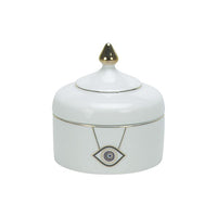 Nazar Collectie porseleinen suikerpot | wit