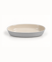Ovale ovenschaal grijs, 3200 ml – afbeelding 3