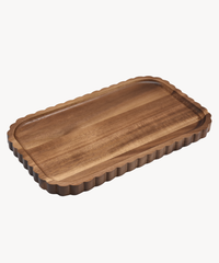 Acaciahouten wave serveerplank –