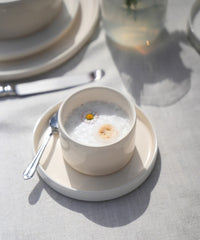 Noa Beige Koffiekopjes Set 4-delig | Steengoed
