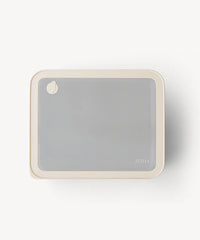 Vershoudbak rechthoekig | 2650 ml | Beige-transparant