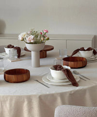Plain Serviesset 18-delig Wit Porselein | 6 Personen