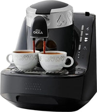 Arzum Okka Turks koffiezetapparaat OK002 | Zwart-chroom