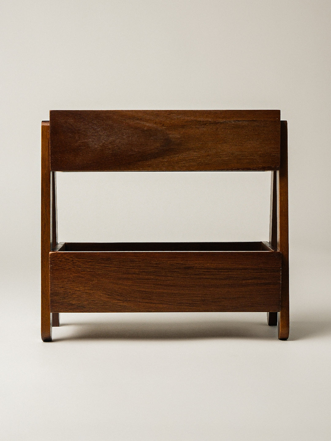 Nomad acacia kruiden organizer – 2-Laags houten kruidenrek