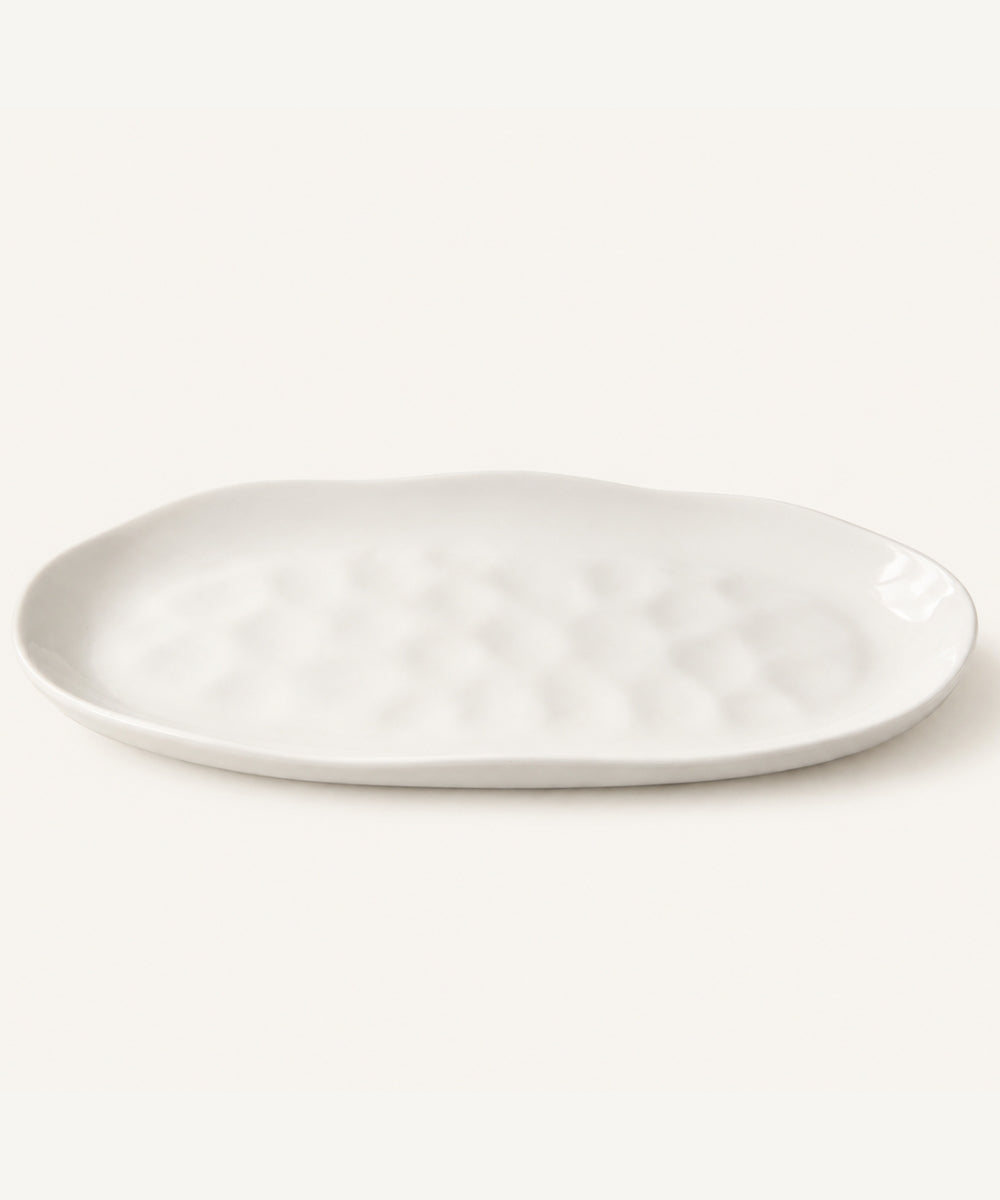 Perlemor Serveerschaal 30cm | Wit