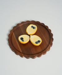 Acaciahouten Golfplateau met Decoratieve Rand