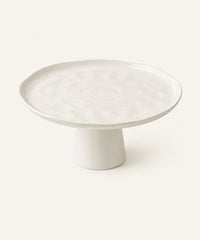 Perlemor Taartplateau | Wit
