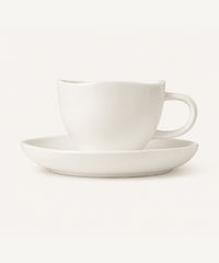 Perlemor Koffiekopjes Set 4-delig | Wit