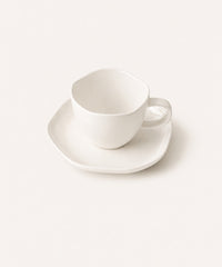 Perlemor Koffiekopjes Set 4-delig | Wit