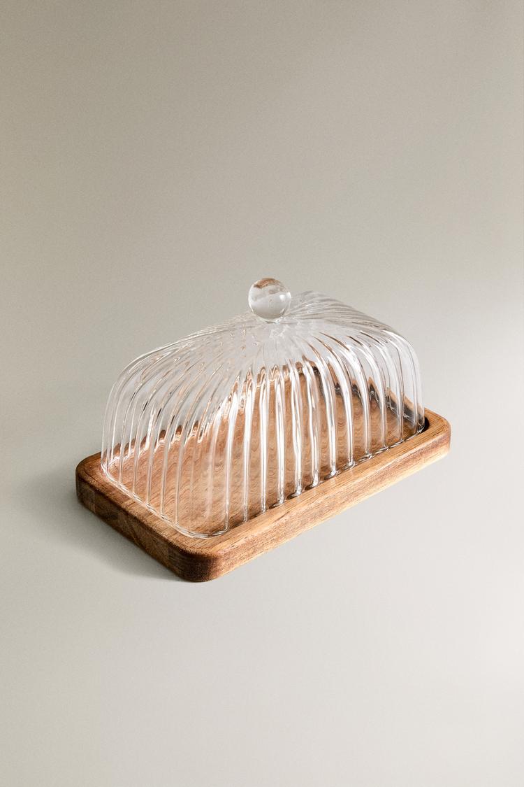 Breeze acacia botervloot | Borosilicaatglas | Ribbeldesign