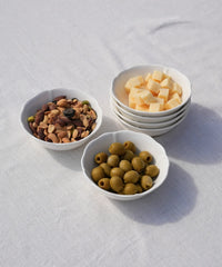 Plain Schaaltjes 6-delig | Porselein