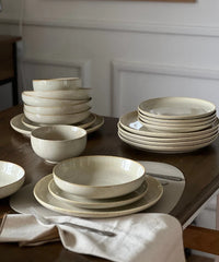 Ria 24-delig serviesset voor 6 personen | beige