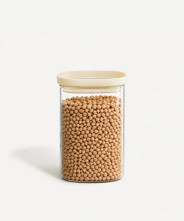 Quadro Glazen Voorraadpot 1000 ml | Borosilicaatglas | Luchtdicht