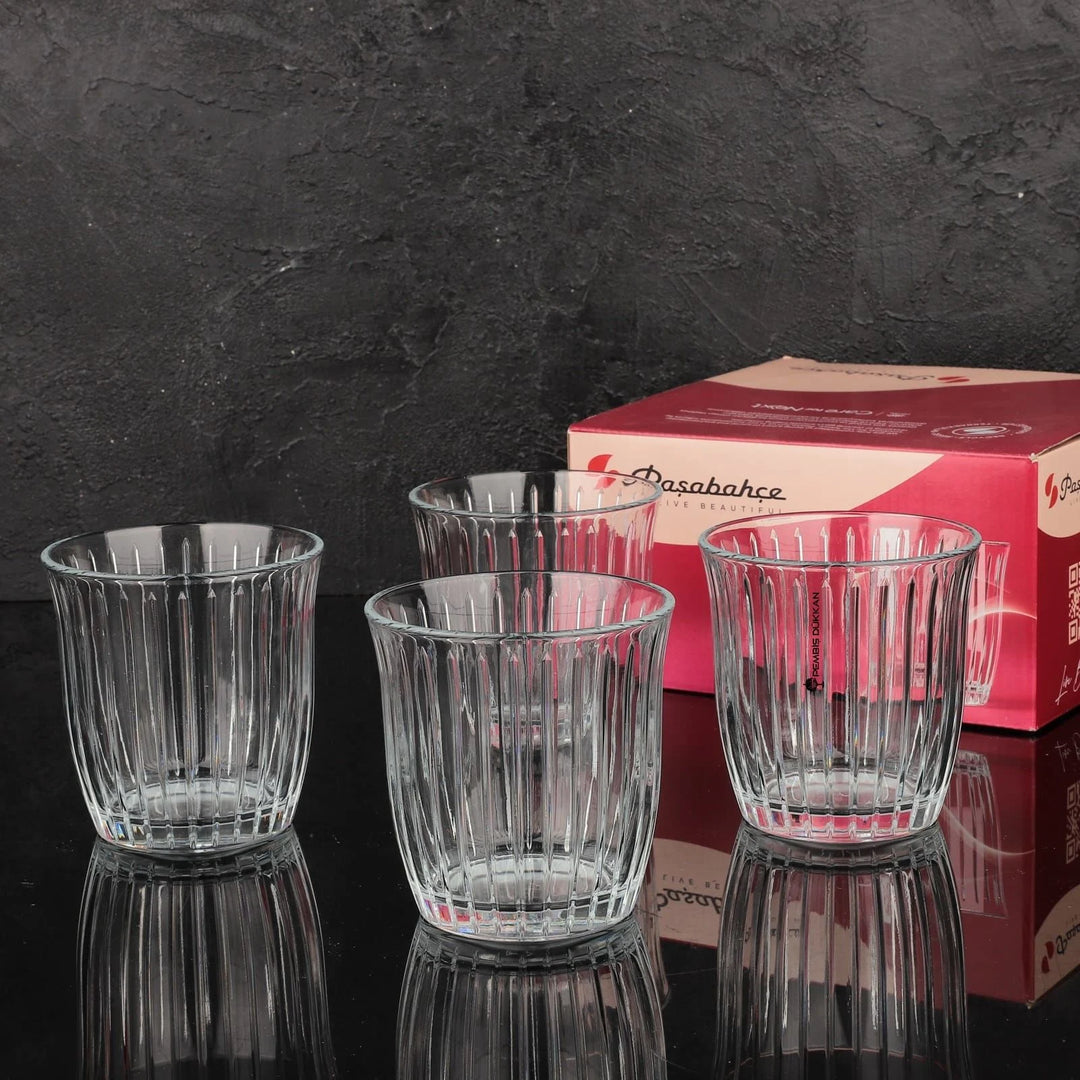 Pasabahce Joy whiskyglazen | 4 stuks | 360 ml