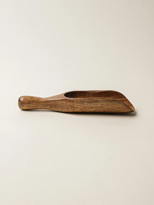 Acaciahouten maatlepel schep | 2 stuks | 14 cm