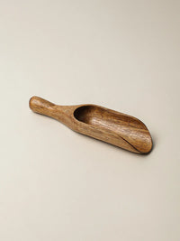 Acaciahouten maatlepel schep | 2 stuks | 14 cm