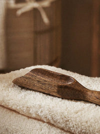 Acaciahouten maatlepel schep | 2 stuks | 14 cm