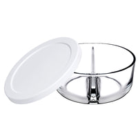 Pasabahce Polar Glazen bewaarbak | 2-vaks | 785 cc