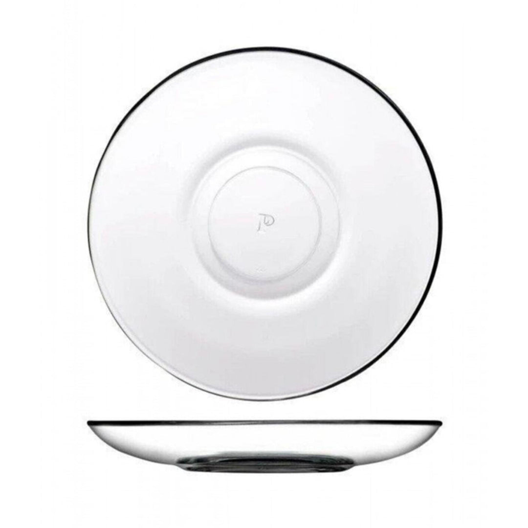 Pasabahce Aida theeglazen onderzetters groot | 6 stuks | 12 cm