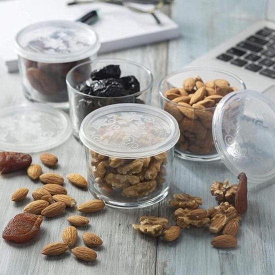 Pasabahce Bistro schaaltjes met deksel | 2 stuks