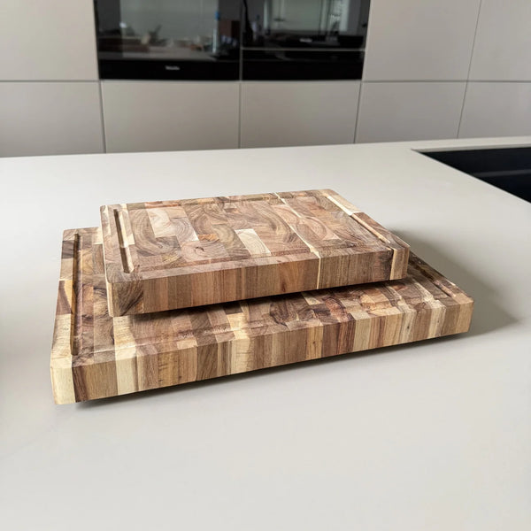 Mosaico Snijplank acaciahout · Sapgeul · Geïntegreerde handgrepen