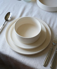 Noa Serviesset 24-delig – Beige Steengoed Dinerset voor 6 Personen