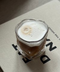 Diamond clear stripe glas | 6 stuks | 200 ml