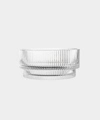 Ripple schaal met voet | 1 stuk | 13 cm