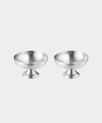 Aura rvs coupe | 2 stuks | 250 ml
