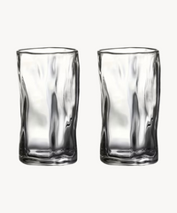 Diamond clear longdrinkglazen | 6 stuks | 280 ml