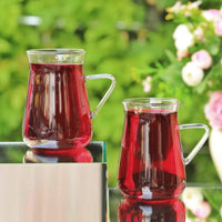 Ela borosilicaat theeglazen | 6 stuks | 205 ml