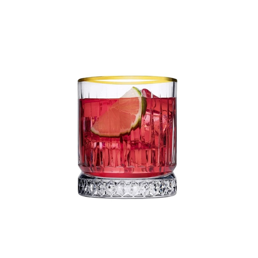 Pasabahce Elysia golden touch whiskeyglazen 4 stuks – 210 cc