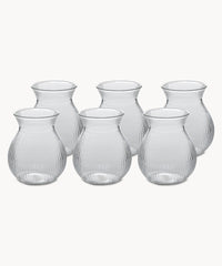 Style ripple theeglas | 6 stuks | 200 ml