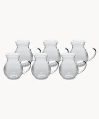 Nehir ripple theeglas | 6 stuks | 200 ml