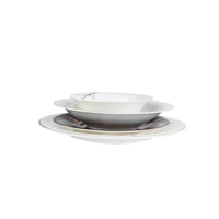 Karaca Fine Pearl Grace Black 58-delig parelmoer serviesset, voor 12 personen