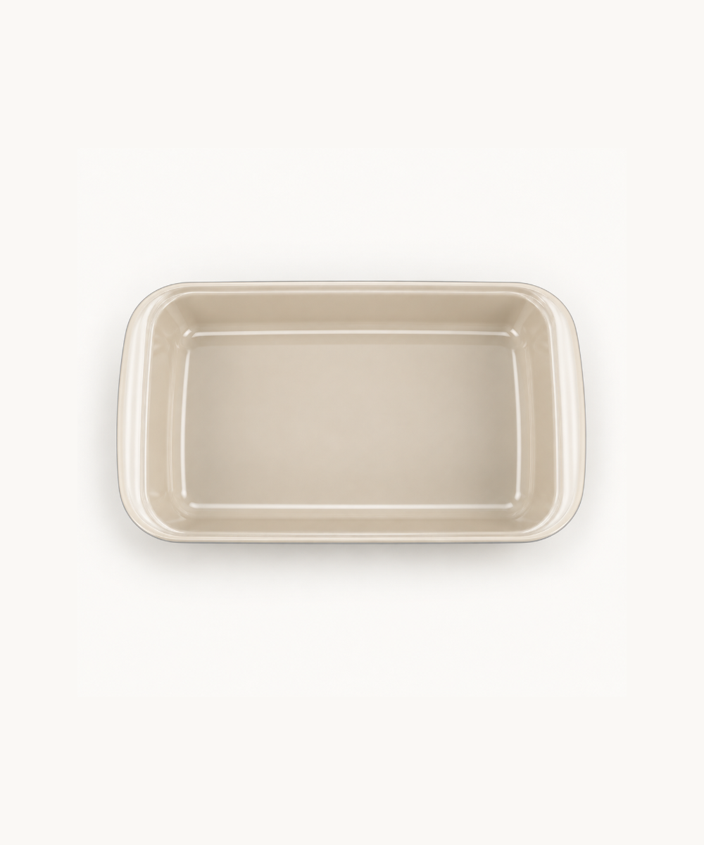 Rechthoekige ovenschaal grijs, 2200 ml – afbeelding 2