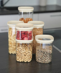 Quadro Glazen Voorraadpot | Borosilicaatglas | Luchtdicht