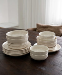 Roma 24-delig serviesset voor 6 personen | Beige