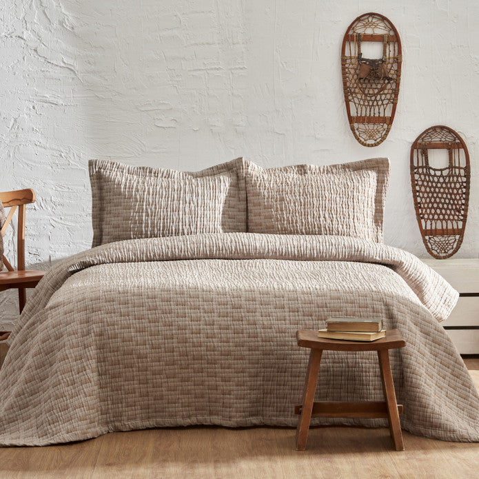 Karaca Home Loretta tweepersoons bedsprei set | Beige