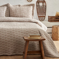 Karaca Home Loretta tweepersoons bedsprei set | Beige