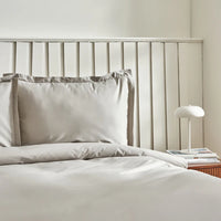 Karaca Home Cool Touch Basic tweepersoons dekbedovertrekset | Grijs