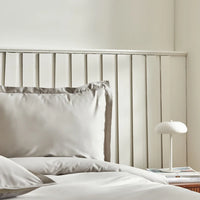 Karaca Home Cool Touch Basic tweepersoons dekbedovertrekset | Grijs